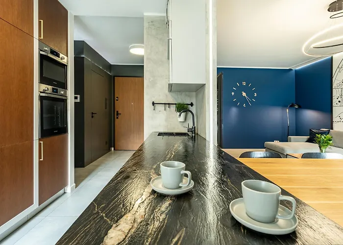 公寓 Konstelacja Gwiazd 格丁尼亚